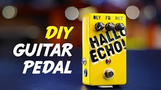 DIY Delay Pedal Kit with a Twist  Build amp Sound Demo english [upl. by Ruffo]