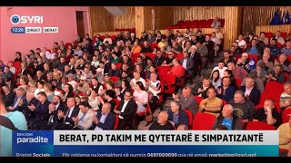 PD takim me qytetarë e simpatizantë në Berat 06042024 [upl. by Lajes787]