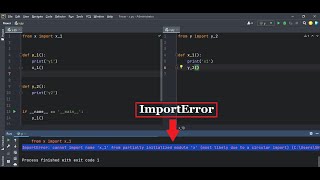 How to Fix  “ImportError Cannot import name X” in Python [upl. by Xenos]