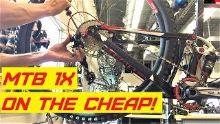 Budget MTB 1x Conversion [upl. by Yort]