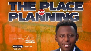 THE PLACE FOR PLANNING  FAITHHUB  THE RANSOMED HOUSE  PASTOR FISAYO ADENIYI  27062024 [upl. by Yezdnil256]