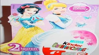 Unboxing 24 ÜEier DisneySerie Surprise ÜEggs Kinder Überraschungseier [upl. by Errot]