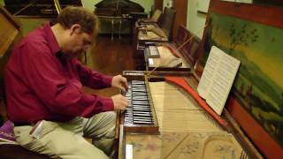 Original Hass Clavichord 1763 CPhEBach Poco Allegro from Prussian Sonata n° 1 [upl. by Courtund]