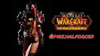 World of Warcraft Cataclysm Vanessa VanCleef Cosplay by Mrshalforcen [upl. by Elyn18]