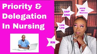 Priority and Delegation in Nursing [upl. by Ynaffat]