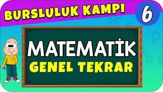 6Sınıf Matematik  Bursluluk Sınavı Genel Tekrar [upl. by Fawna]