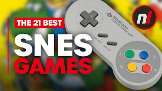 21 Best Super Nintendo Games SNES [upl. by Selle]