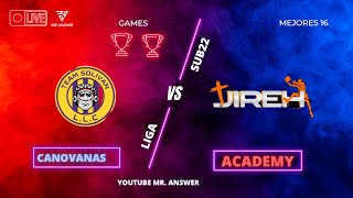 Jireh Academy vs Canovanas mejores 16 Game 2 [upl. by Adnahs]