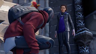 SpiderMan Miles Morales Gameplay  Tinker Tailor Soldier Spy  Miles and Phin vs Rhino boss fight [upl. by Ovida292]