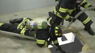 Firefighter Rescue and Survival  The Double Horse Shoe Technique [upl. by Shulman]