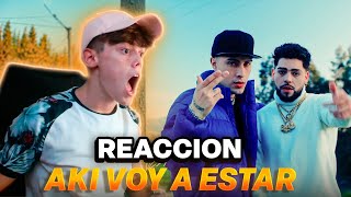 REACCIÃ“N A Santi Valencia  Aki Voy a Estar  Ft Gino Mella Best Prod Armijo [upl. by Buderus]