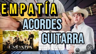 Empatía Marca Registrada Acordes Guitarra  tutorial  🎸 [upl. by Jahdal]