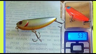 волкер  ZipBaits ZBL Crazy Bee Fakie Dog cb 50  Копия воблера Алиэкспресс [upl. by Ycaj]