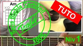 Lhorloge tourne  Mickael Miro Tuto Guitare by Terafab [upl. by Sirrah816]