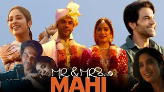 Mr amp Mrs Mahi 2024  Rajkumar Rao  Janhvi Kapoor  Sharan Sharma  Full Movie Factsamp Review [upl. by Corvin]