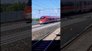 🇮🇹 Italys Frecciarossa 1000 Train  Part 3 of 3 🚄 Italys Red Arrow from Milan to Venice shorts [upl. by Neyr176]