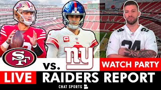 49ers vs Giants Live Streaming Scoreboard Thursday Night Football NFL Week 3  Raiders Report [upl. by Ahsiat989]