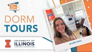 Dorm Tours  University of Illinois UrbanaChampaign  Allen Hall [upl. by Brenan]