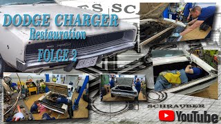 Dodge Charger 1968 Anfang Restauration V8 BetreutesSchrauben [upl. by Hersch]