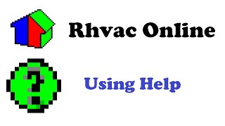 Elite Software Rhvac for ACCA Manual J D and S Calculations  Using the Help in Rhvac Online [upl. by Artaed872]