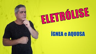 Eletrólise  Quais substâncias serão obtidas [upl. by Emelyne715]