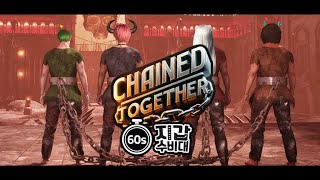 60초리뷰 4인멀티꿀잼게임 체인드 투게더Chained Together [upl. by Clauddetta]