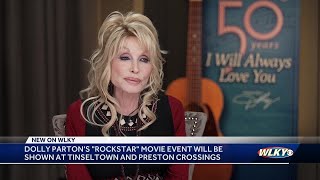 Dolly Parton Rockstar movie event will be shown at Tinseltown and Preston Crossings [upl. by Nylasoj]