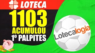 PALPITES LOTECA 1103 PRÊMIO ACUMULADO GRADE LOTECA 1103 TUDO SOBRE AS 14 PARTIDAS DA LOTECA 1103 [upl. by Mond597]