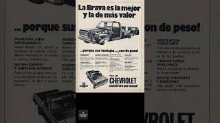 Publicidad Chevrolet Brava  Pickup  Avisos antiguos autos argentinos 020 argentina chevrolet [upl. by Leahcim]