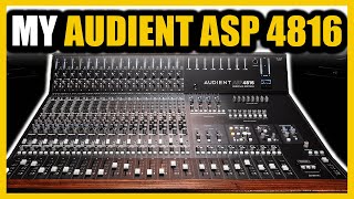 Unlock Big Analog Sound Audient ASP4816HE Console [upl. by Htebzil316]