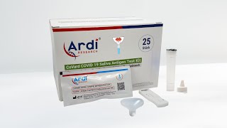 CoVard Covid19 Saliva Antijen Test Kiti [upl. by Deer]