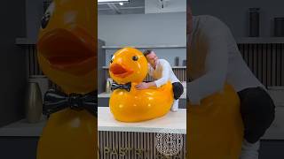 Chocolate Duck 🦆  mini woodtoywoodworking art skill handcrafts  shorts trending [upl. by Eirrac340]