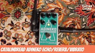 Catalinbread Adineko EchoReverbVibrato Review  How does it sound [upl. by Nanji]