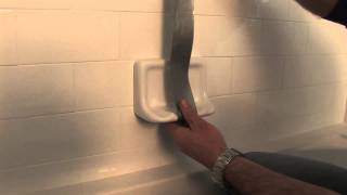 Ceramic Shower Shelf Installation  Learn How To Install Tile Today [upl. by Andrey]