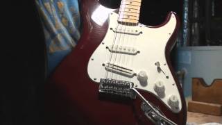 Fender Stratocaster Made in Mexico Setup and Demo [upl. by Sylvan]