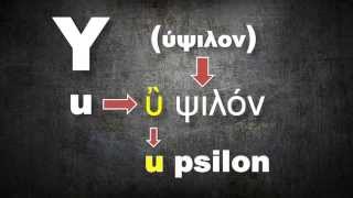 Greek alphabet the CORRECT pronunciation [upl. by Novaat]