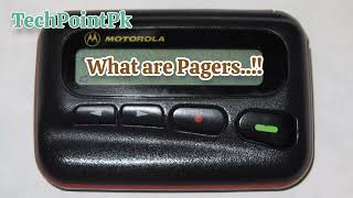 What is Pager Device TechPointPk آخر یہ پیجر ہے کیا بلا [upl. by Huey]