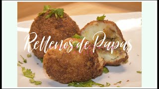 Rellenos De Papa stuffed potatoes [upl. by Dag]