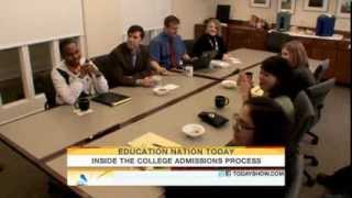 Inside the college admissions process Parenting TODAYshow com [upl. by Noled]