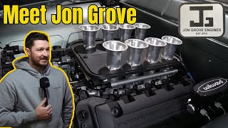 Jon Grove Engines chats with Howard  Cam Waters XB Coupe Engine Builder [upl. by Cardew]