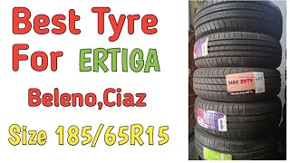 5 Indias Great Tyre for Ertiga Beleno Ciaz with price [upl. by Bart]