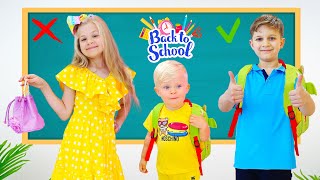 Diana and Roma in School Stories for Kids  Video compilation [upl. by Lionello]