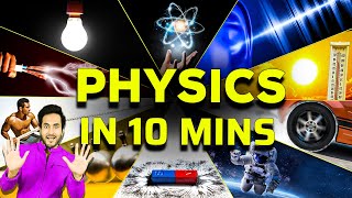 ENTIRE PHYSICS in 10 Minutes [upl. by Cedell644]