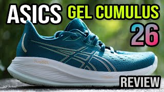 Asics Gel Cumulus 26 Review [upl. by Zinck971]