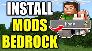 How to Install Mods in Minecraft Bedrock Edition Easy Guide [upl. by Coulson622]