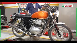 Royal Enfield Interceptor 650 slipper clutch [upl. by Auhsej]