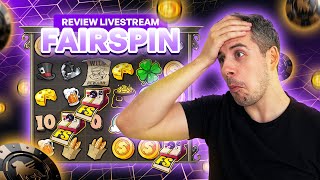 Fairspin Casino Stream  500 Balance Testing live [upl. by Fusco879]