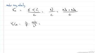 Deriving Molar Flux Equations [upl. by Garnette]