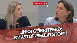 BBBminister Wiersma TROTSEERT geïrriteerde deuger Bromet Stikstofbeleid geschrapt [upl. by Otsirc]