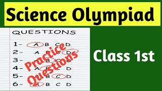 Sample paper for Class 1st Science Olympiad Mock Test for class 1st science olympiad NSO class 1st [upl. by Ecitsuj775]